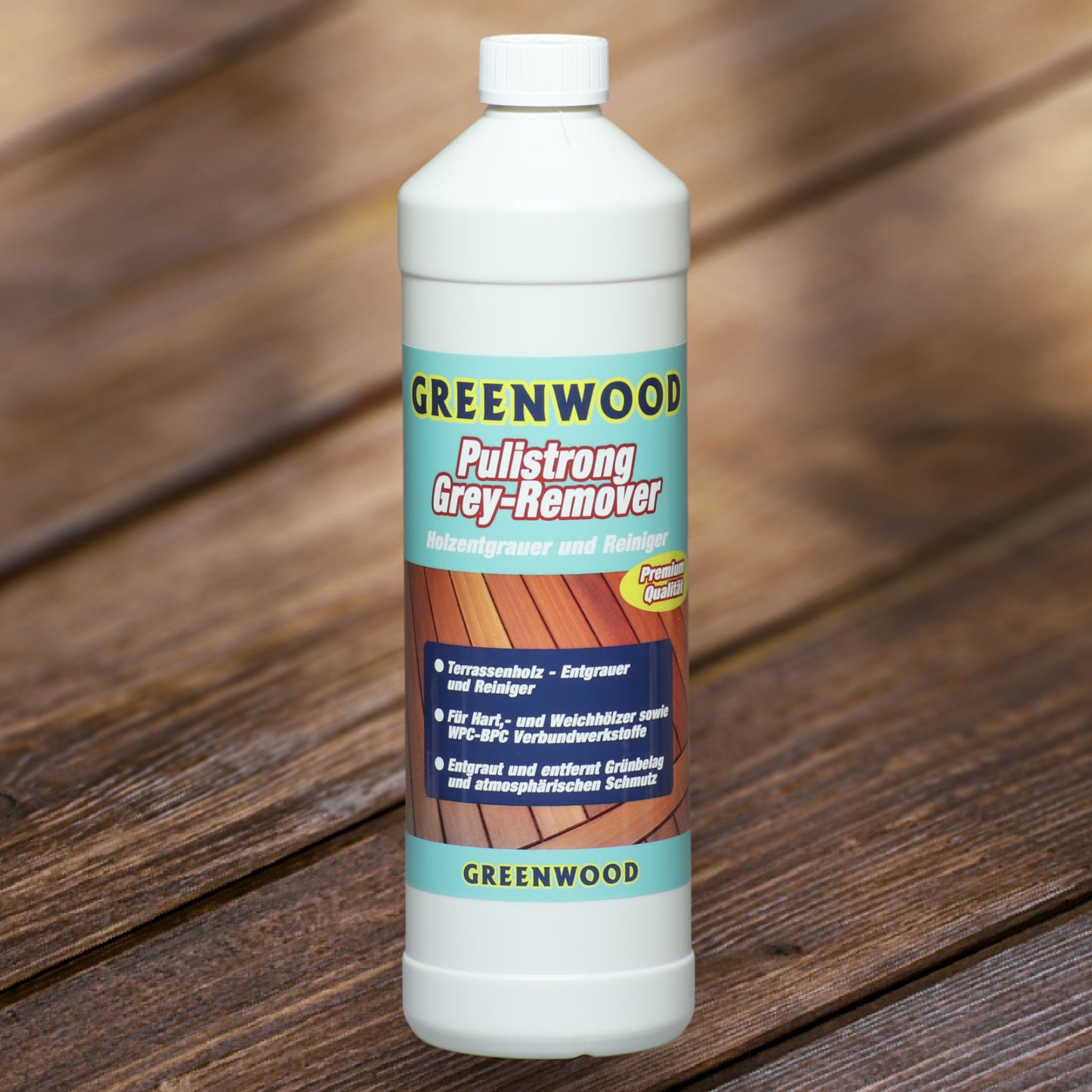 Pulistrong Grey-Remover Dégraisseur 1 l - Terrasses en bois et dégraisseur WPC
